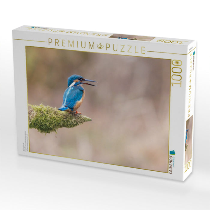 Eisvogel ruft - CALVENDO Foto-Puzzle'