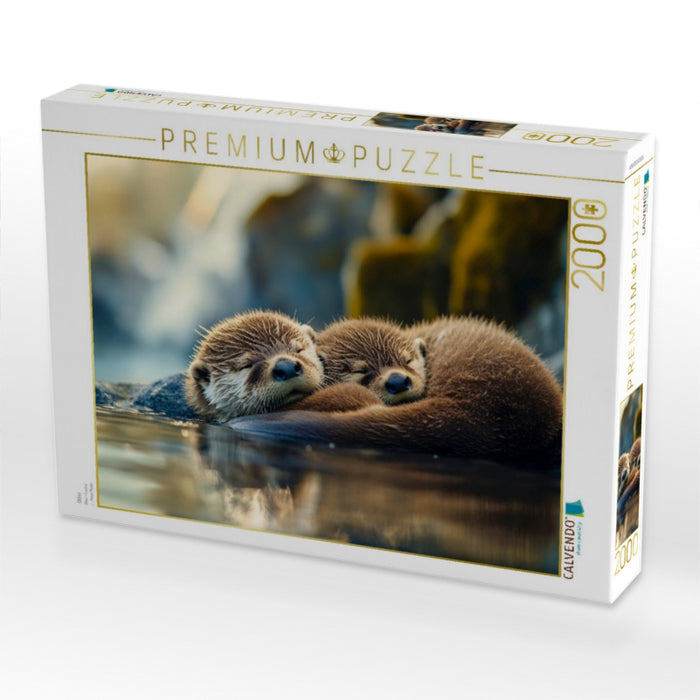 Otter - CALVENDO Foto-Puzzle'