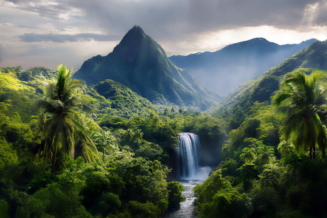 Premium Textil-Leinwand Wo die Zeit stillsteht