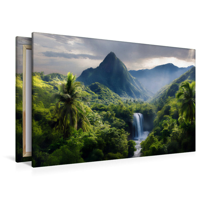 Premium Textil-Leinwand Wo die Zeit stillsteht