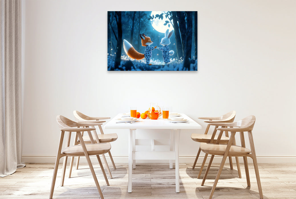 Premium Textil-Leinwand Ein Motiv aus dem Kalender "Witzige Weisheiten für Kinder"