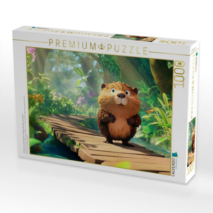 Ein Motiv aus dem Kalender "Witzige Weisheiten für Kinder" - CALVENDO Foto-Puzzle'