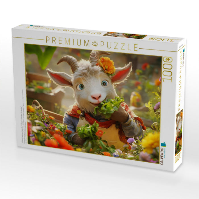 Ein Motiv aus dem Kalender "Witzige Weisheiten für Kinder" - CALVENDO Foto-Puzzle'