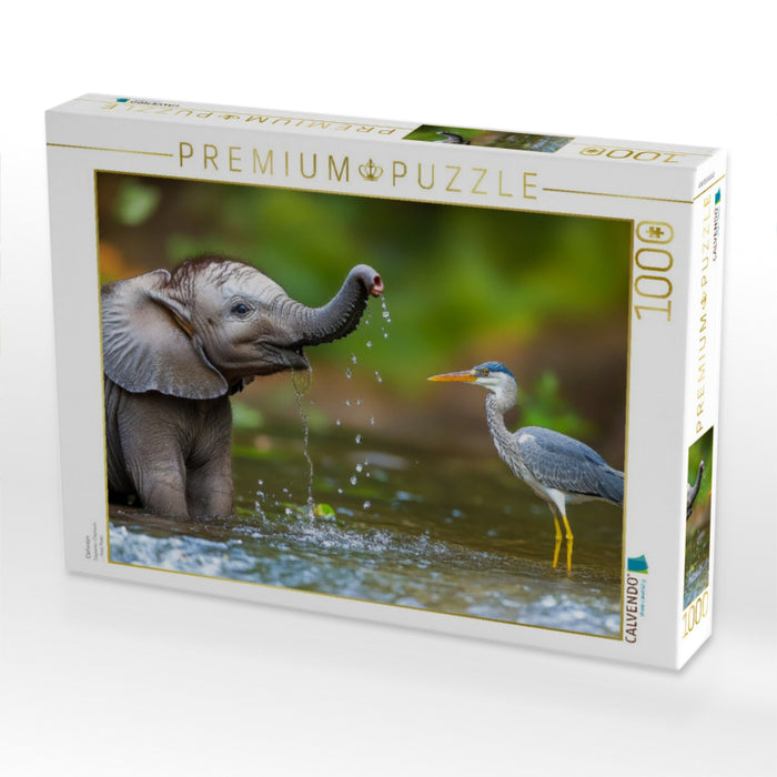 Elefanten - CALVENDO Foto-Puzzle'