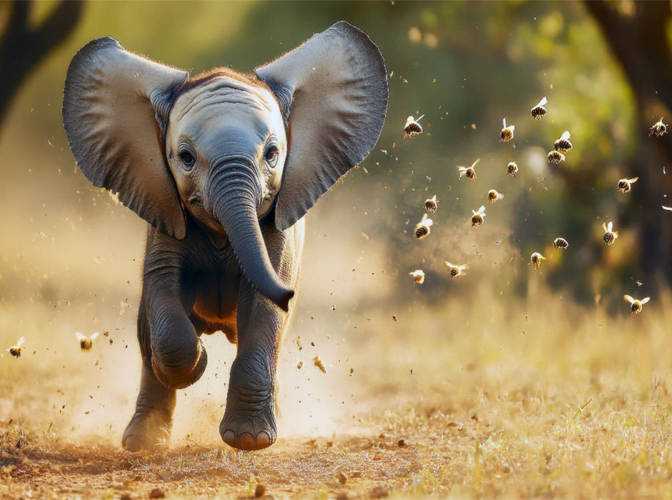 Elefanten - CALVENDO Foto-Puzzle'