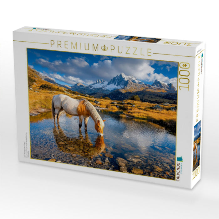 Eine Ruhepause tut gut - CALVENDO Foto-Puzzle'