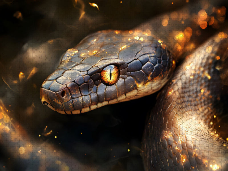 Ein Motiv aus dem Kalender "Tierische Balance" - CALVENDO Foto-Puzzle'