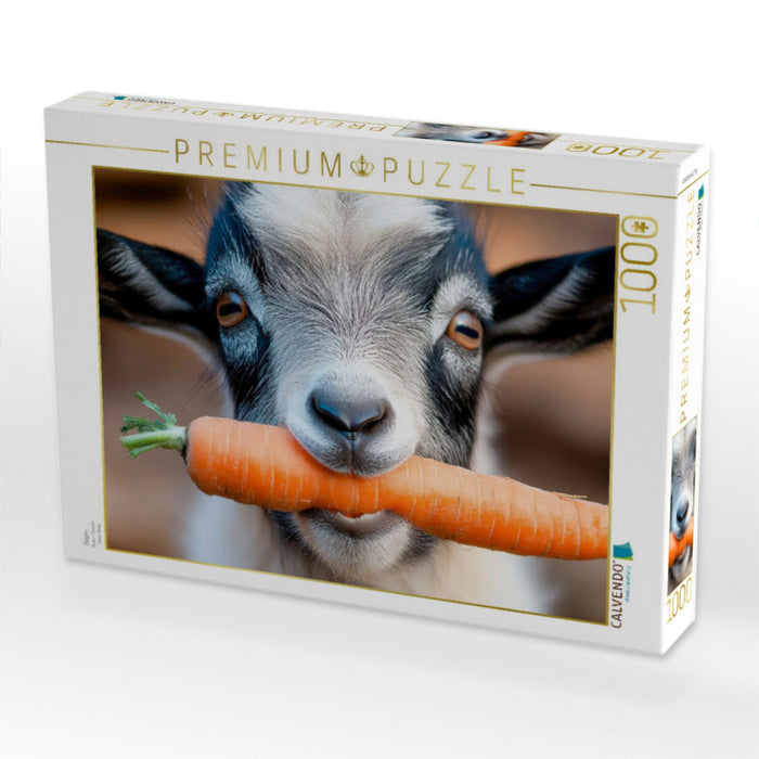 Ziegen - CALVENDO Foto-Puzzle'