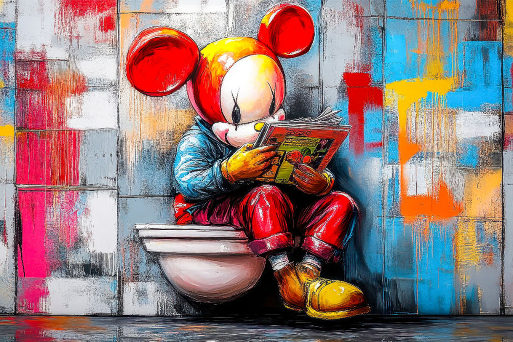 Premium Textil-Leinwand Surrealität