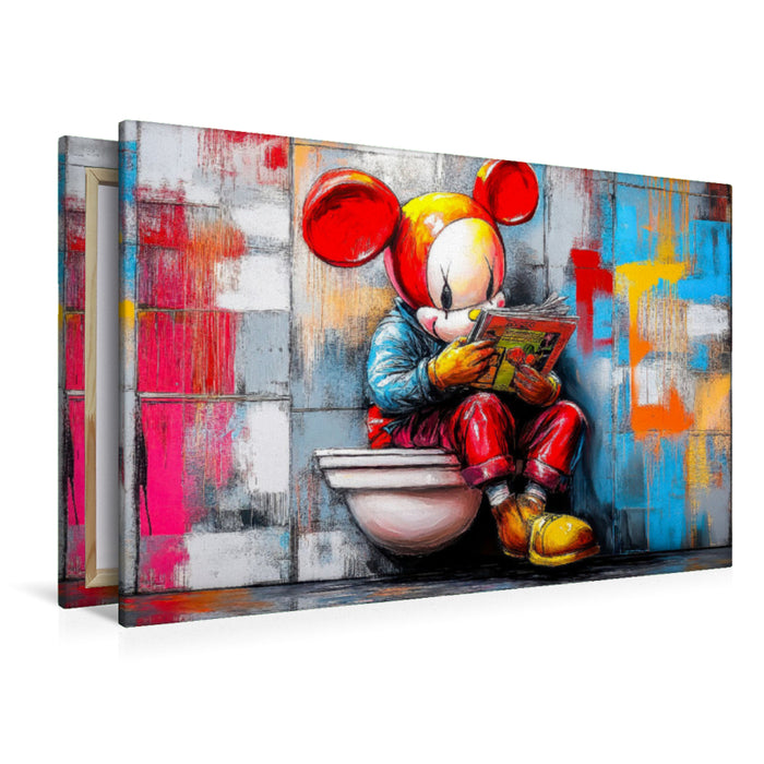 Premium Textil-Leinwand Surrealität