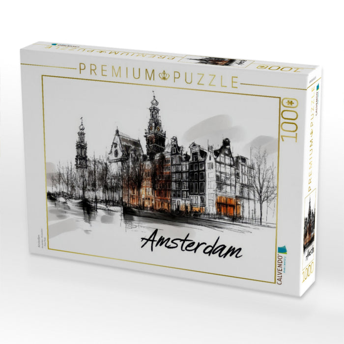 Amsterdam - CALVENDO Foto-Puzzle'