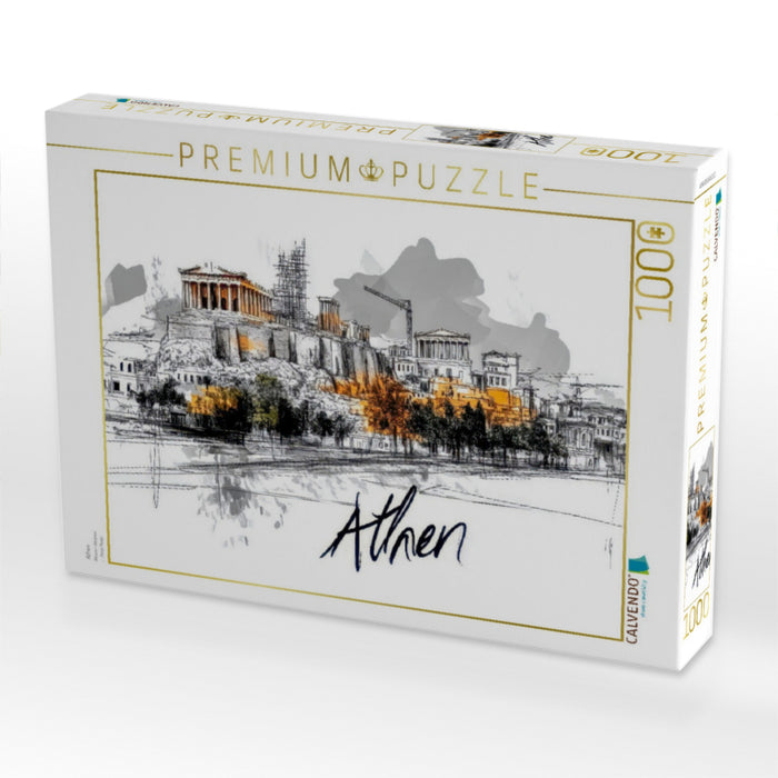 Athen - CALVENDO Foto-Puzzle'