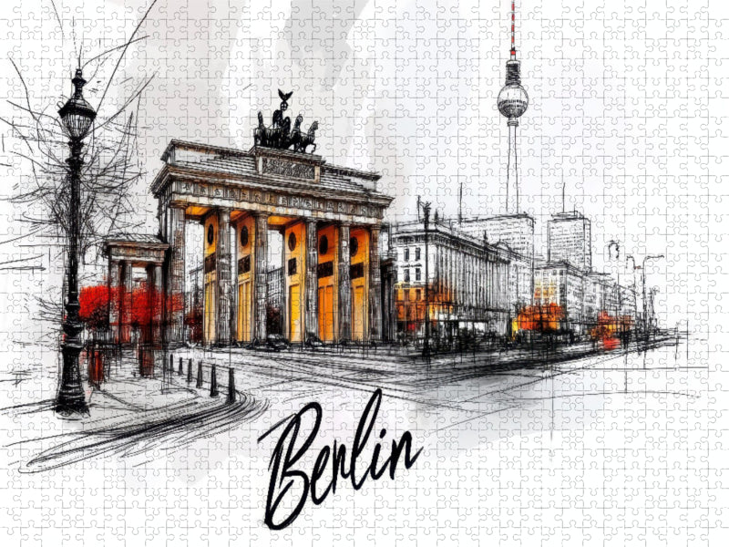 Berlin - CALVENDO Foto-Puzzle'