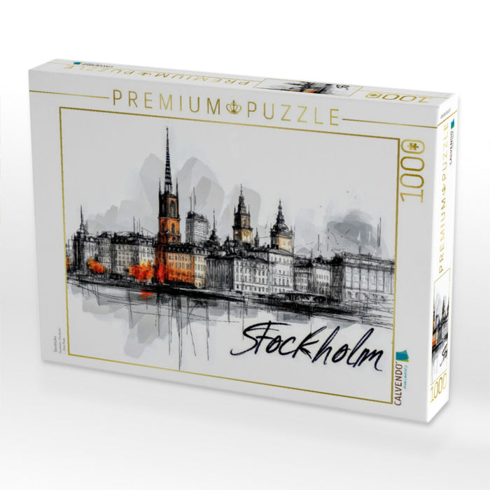 Stockholm - CALVENDO Foto-Puzzle'