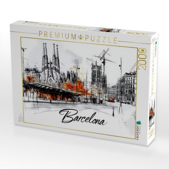 Barcelona - CALVENDO Foto-Puzzle'