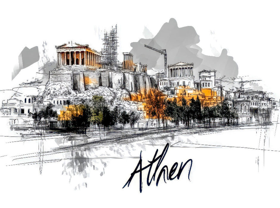 Athen - CALVENDO Foto-Puzzle'