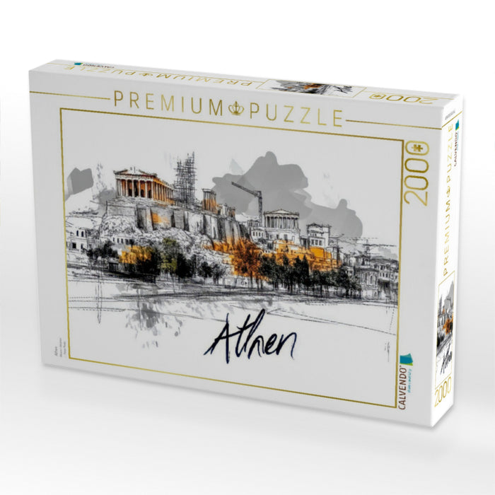 Athen - CALVENDO Foto-Puzzle'