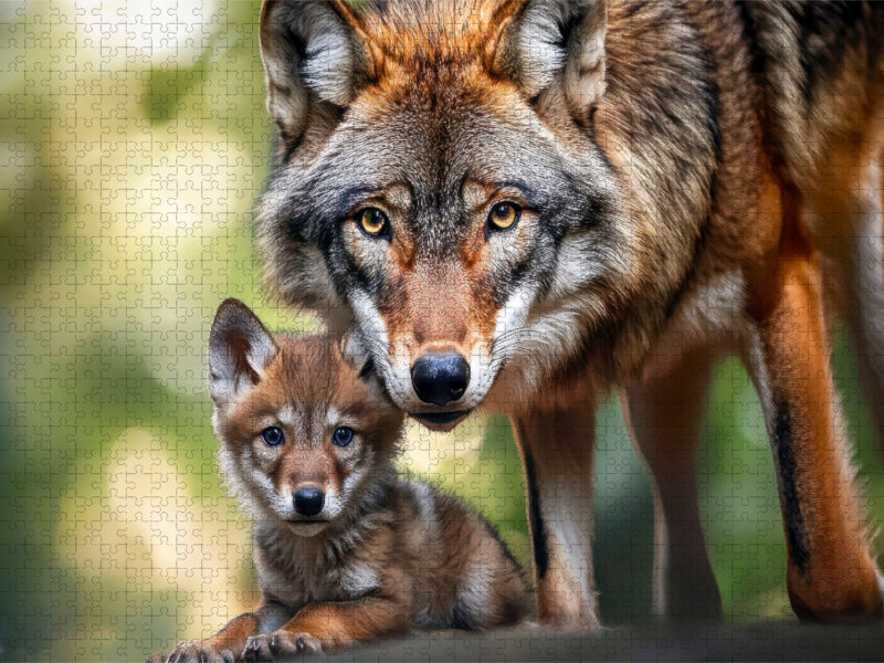 Wölfe - CALVENDO Foto-Puzzle'