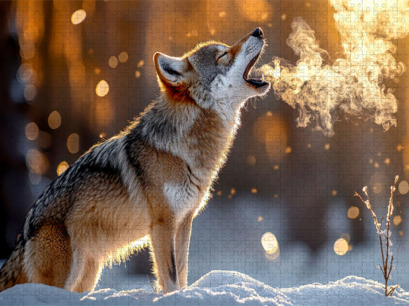 Wölfe - CALVENDO Foto-Puzzle'