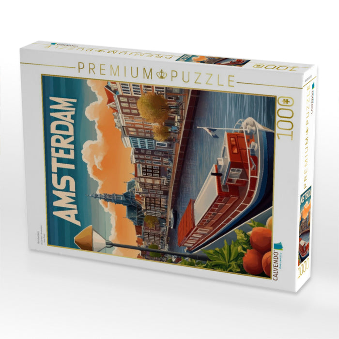 Amsterdam - CALVENDO Foto-Puzzle'