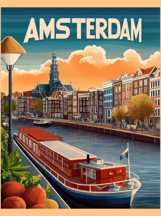 Amsterdam - CALVENDO Foto-Puzzle'