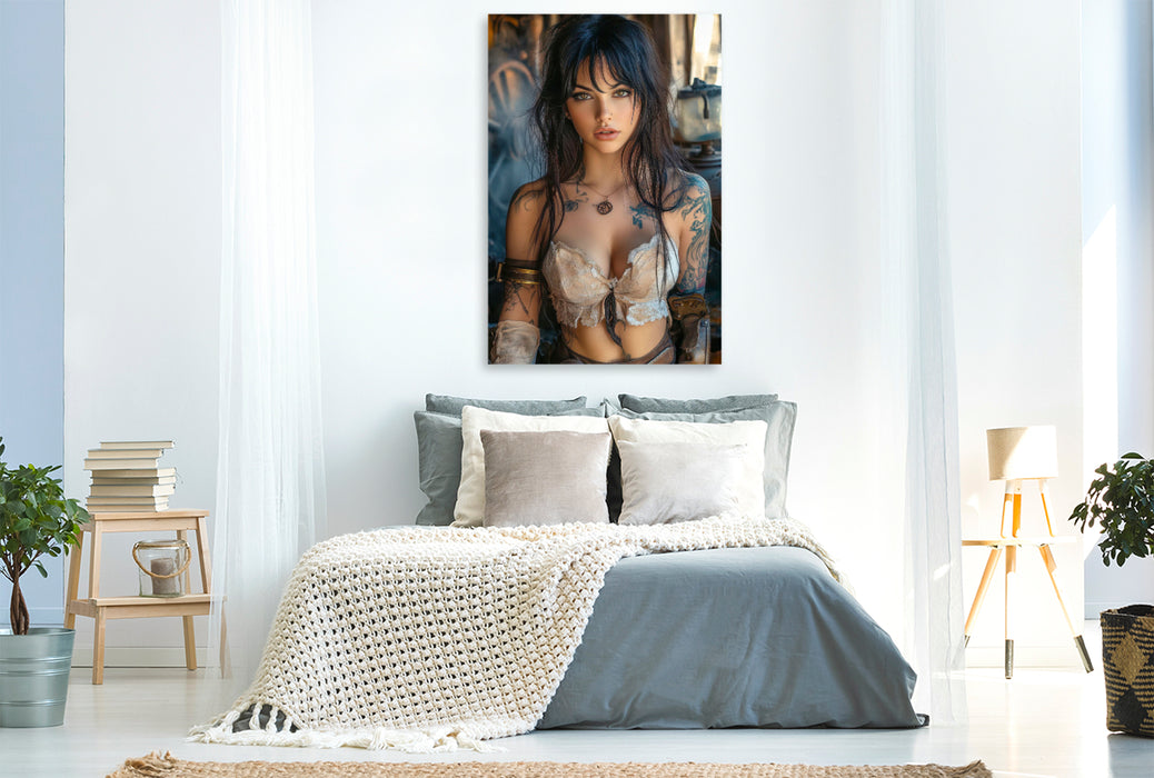Premium Textil-Leinwand Ein Gesamtkunstwerk