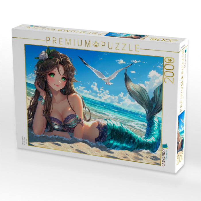 Meerjungfrau - CALVENDO Foto-Puzzle'