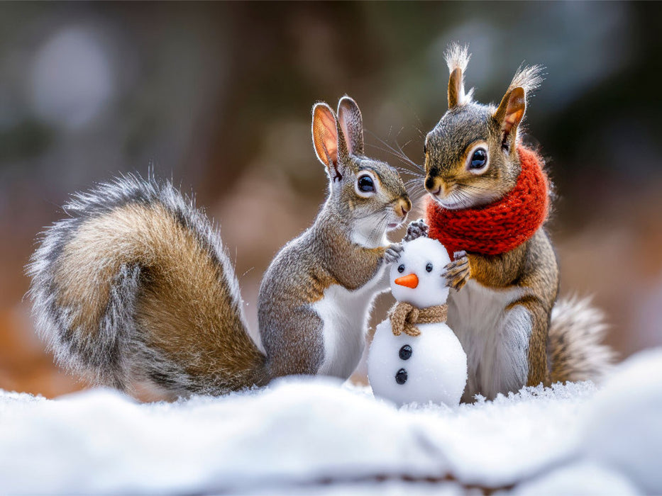 Eichhörnchen - CALVENDO Foto-Puzzle'
