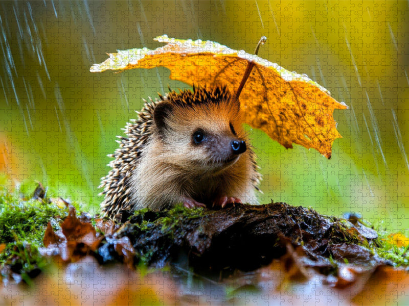 Igel - CALVENDO Foto-Puzzle'
