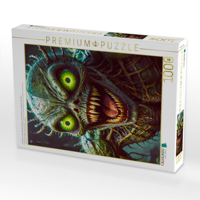Ein Motiv aus dem Kalender Kreaturen der Dunkelheit - Insektoider Schrecken - CALVENDO Foto-Puzzle'