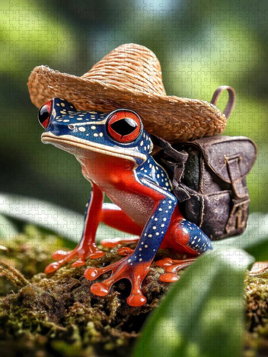 Frösche - CALVENDO Foto-Puzzle'