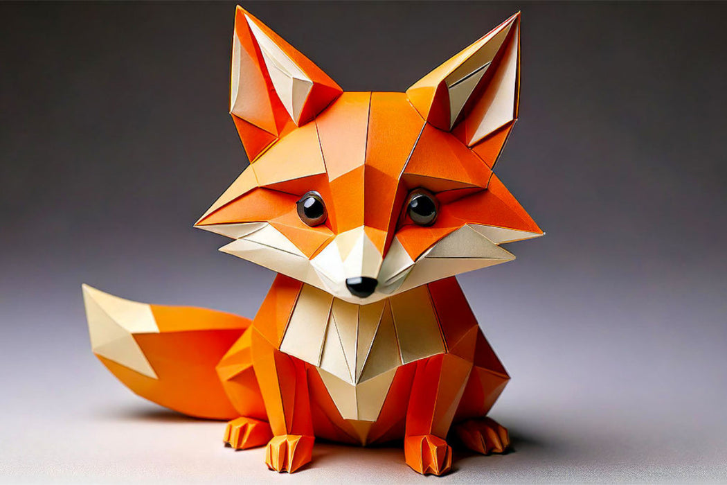 Premium Textil-Leinwand Der Fuchs