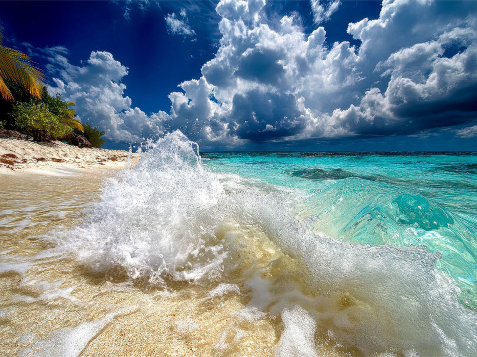 Glasklares Wasser lockt - CALVENDO Foto-Puzzle'