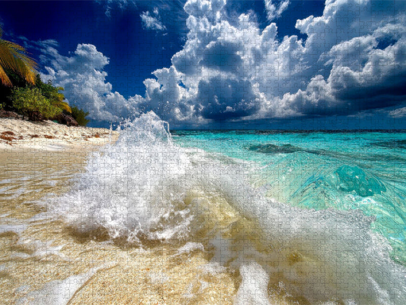 Glasklares Wasser lockt - CALVENDO Foto-Puzzle'