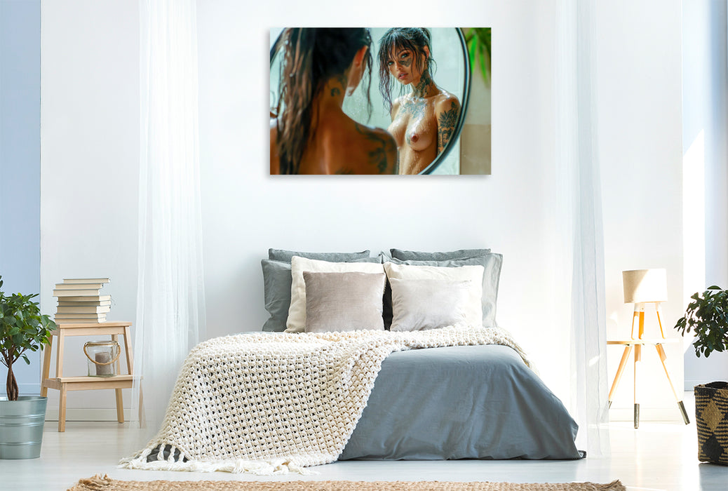 Premium Textil-Leinwand Bewundernswert