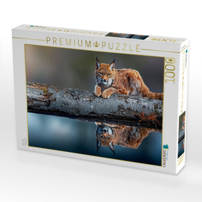Der Luchs - CALVENDO Foto-Puzzle'