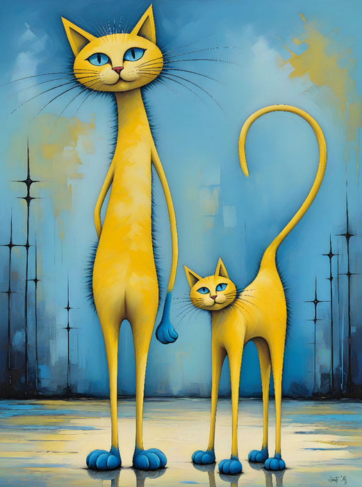 Katzen - Den Schalk im Blick - CALVENDO Foto-Puzzle'