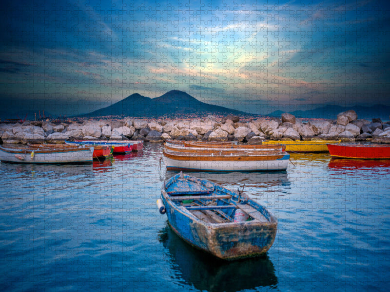 Blick zum Vesuv - CALVENDO Foto-Puzzle'