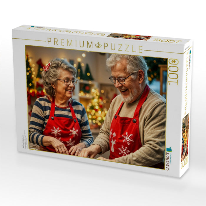 Weihnachtsbäckerei - CALVENDO Foto-Puzzle'