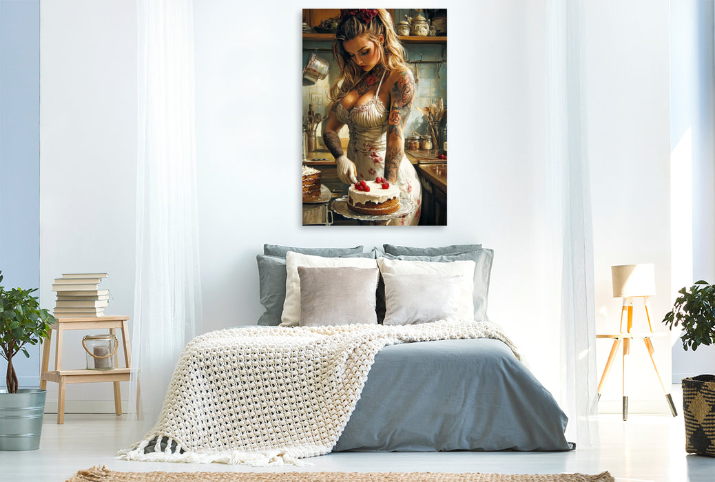 Premium Textil-Leinwand Nova
