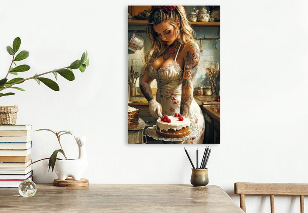 Premium Textil-Leinwand Nova