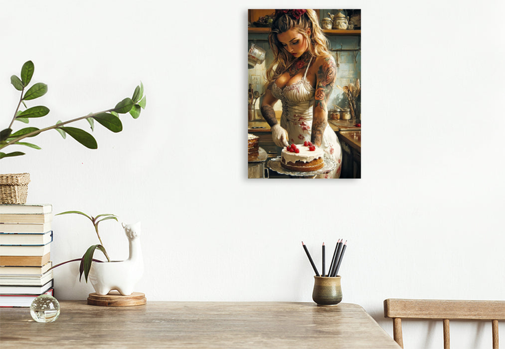 Premium Textil-Leinwand Nova