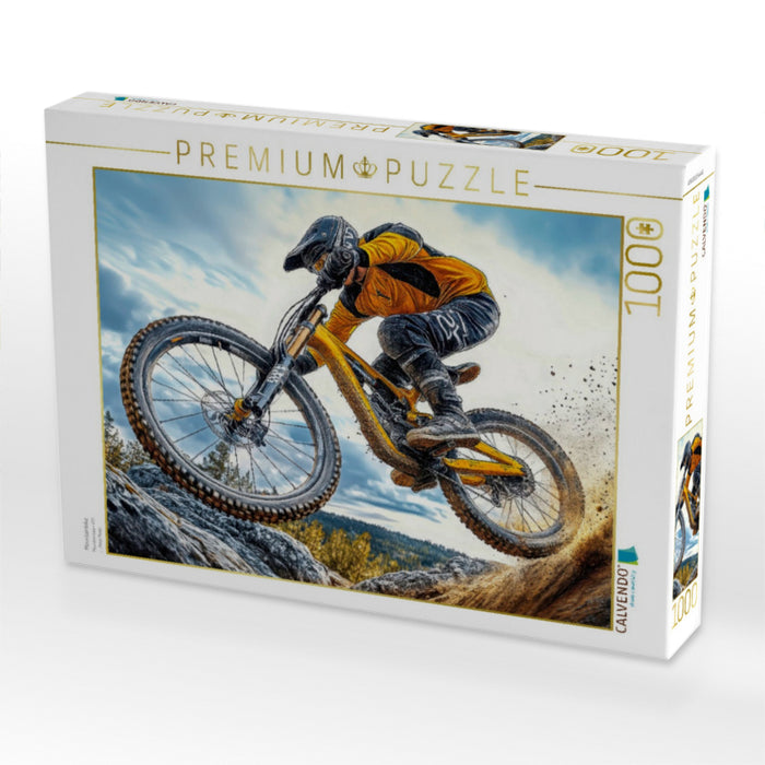 Mountainbike - CALVENDO Foto-Puzzle'