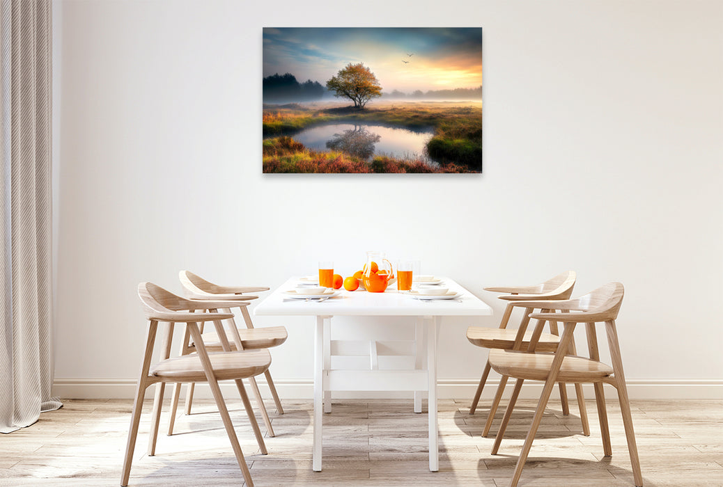 Premium Textil-Leinwand Moor in Niedersachsen