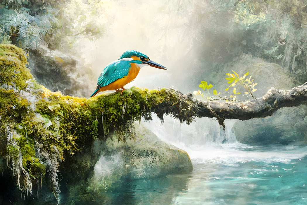 Premium Textil-Leinwand Ein Motiv aus dem Kalender "Zwischen Himmel und Wasser"