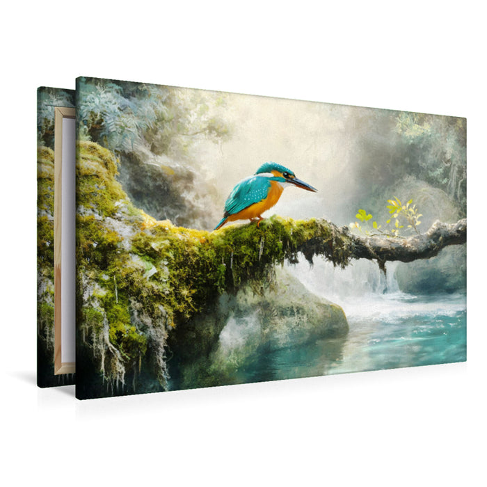 Premium Textil-Leinwand Ein Motiv aus dem Kalender "Zwischen Himmel und Wasser"