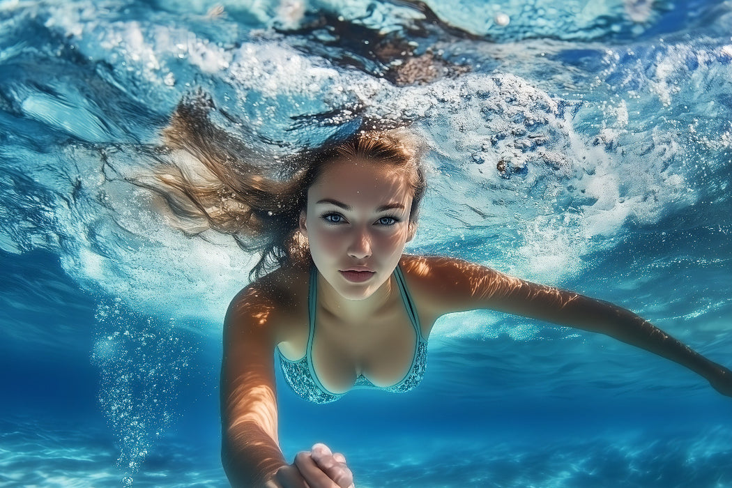 Premium Textil-Leinwand The Art of Submersion