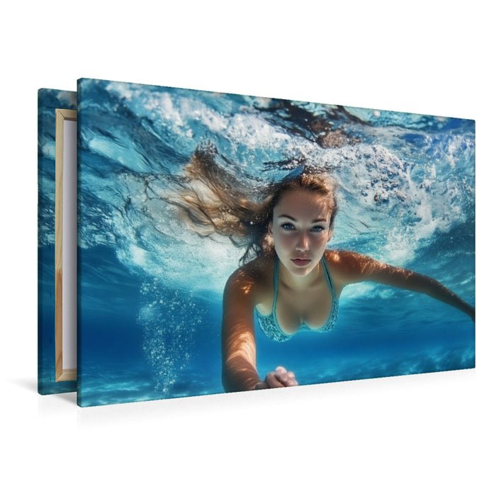 Premium Textil-Leinwand The Art of Submersion