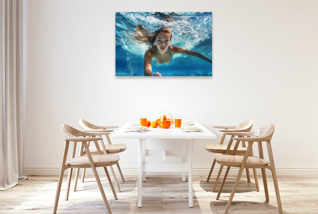 Premium Textil-Leinwand The Art of Submersion