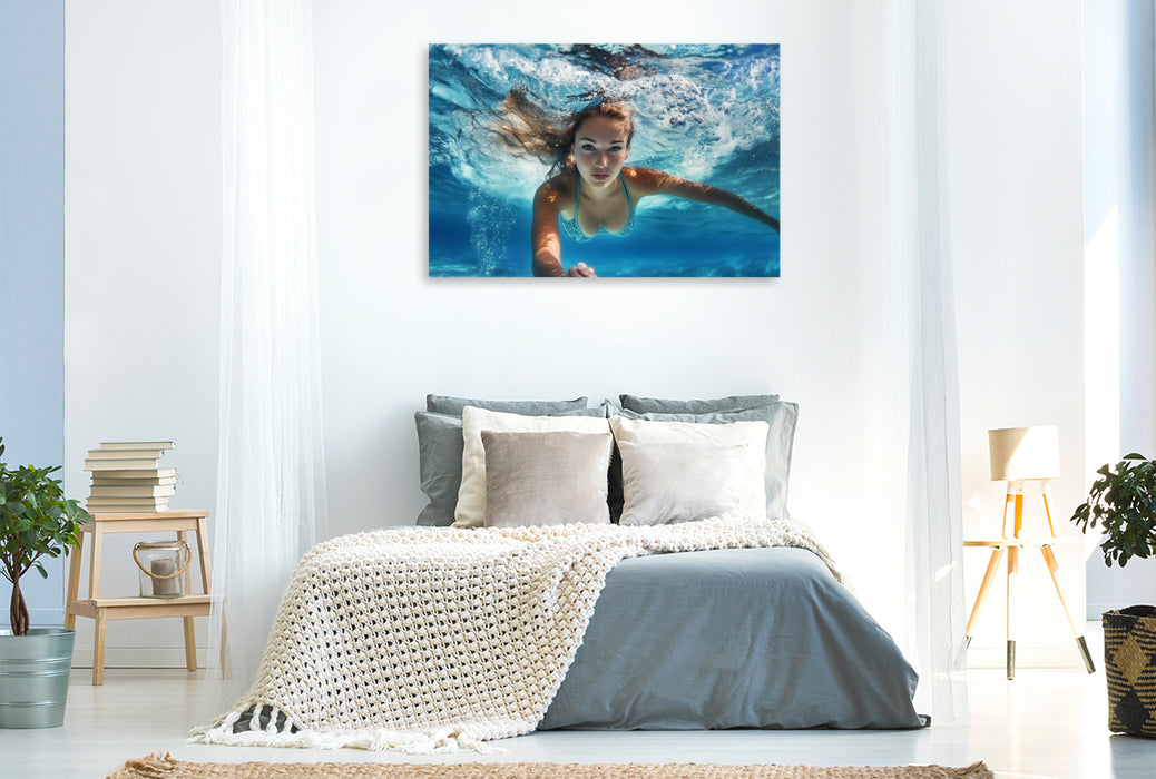 Premium Textil-Leinwand The Art of Submersion